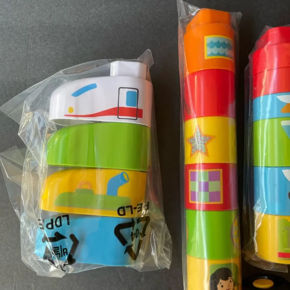 Leap Frog Leap Builders Soar & Zoom Vehicles Set Complete No Box